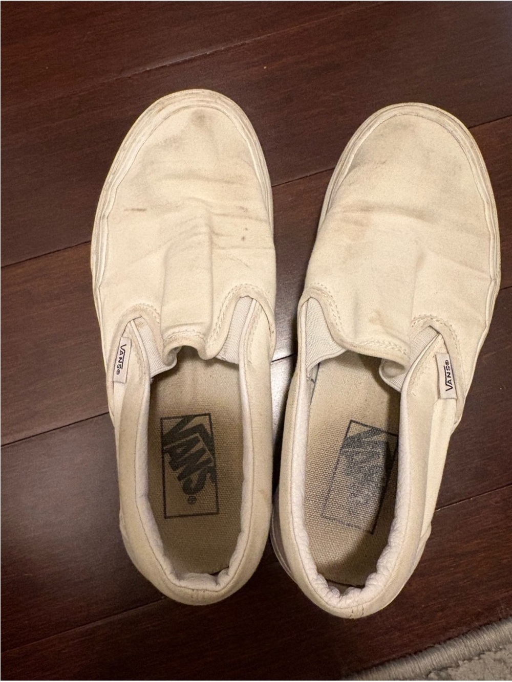 Dirty White Vans